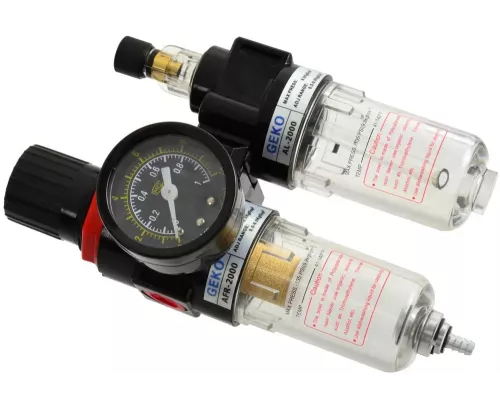 Reduktor z filtrem powietrza + odwadniacz 1/4