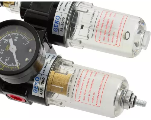 Reduktor z filtrem powietrza + odwadniacz 1/4