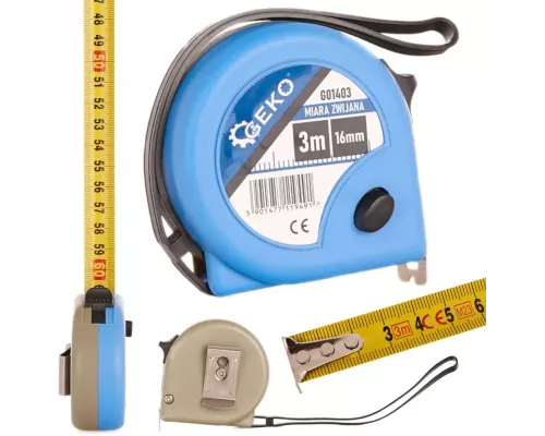 Miara 3mx16mmx0,115mm kolor GEKO(12/120)