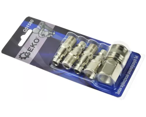 Zestaw szybkozłączek pneumatycznych 5el.  (100)