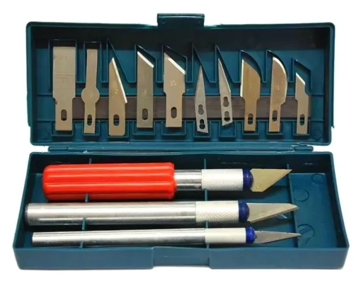 Zestaw nożyków i skalpeli modelarskich 13el. (100)