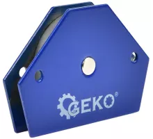 G01867 Угольник магнитный шестигранный для сварочных работ на 6 углов, усилие 12,5кг, 64х96х14мм, GEKO, 5901477165481 (CN)