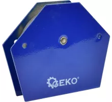 G01869 Угольник магнитный шестигранный для сварочных работ на 6 углов, усилие 37,5кг, 110х136х24мм, GEKO, 5901477165504 (CN)