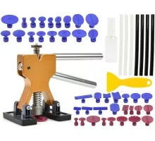 G02644 Набор инструментов по технологии PDR для удаления вмятин без окрашивания (48 предметов), GEKO