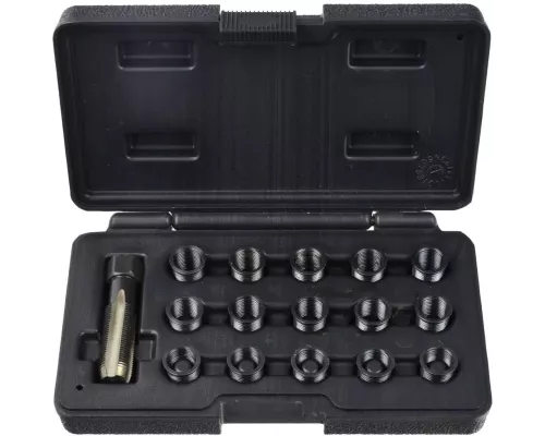 Zestaw do naprawy gwintów i świec zapłonowych 16el.  M14X1.25 (20)