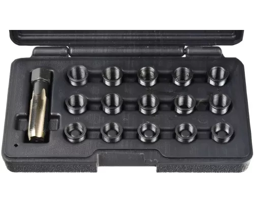 Zestaw do naprawy gwintów i świec zapłonowych 16el.  M14X1.25 (20)