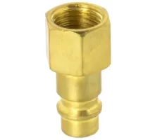 Пневматический быстроразъёмный соединитель, внутренняя резьба 1/4 дюйма, наружная резьба (1/500/1000)