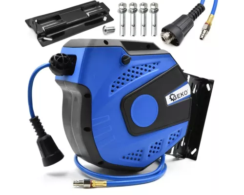 Wąż pneumatyczny na zwijaku 14m  6,5x10mm (4)