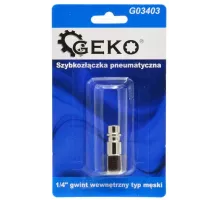 Пневматический быстроразъемный соединитель, наружная резьба 1/4 дюйма (блистер) (10/100)