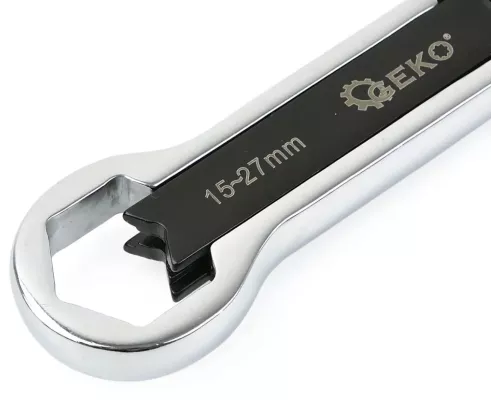 Klucz oczkowy nastawny - dwustronny 15-27mm/5-15mm CrV (30)