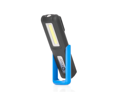 Lampa warsztatowa 3W+3W LED COB 1200mAh z uchwytem i magnesem (48)