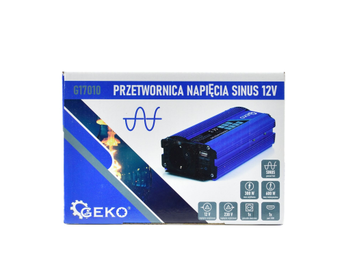 Przetwornica napięcia SINUS 12V/230V 300/600W (16)