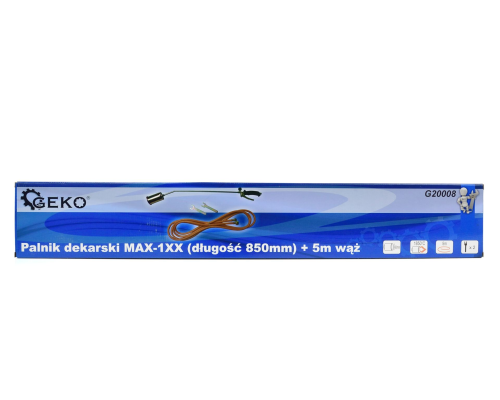 Palnik dekarski MAX-1XX(dł.850mm)+5m wąż (10)