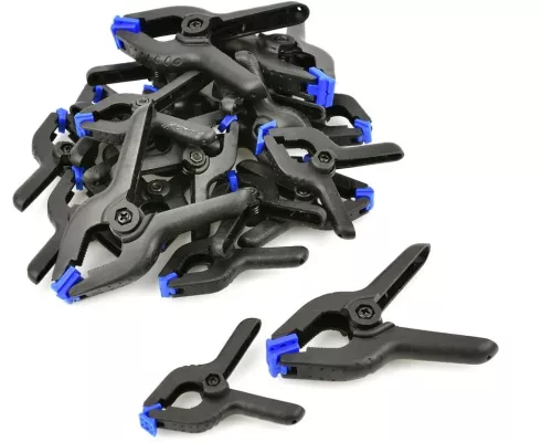 Zestaw ścisków sprężynowych 22el. (24)