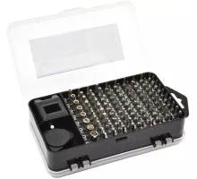 Набор бит и инструментов для точных работ 115 штук (20)