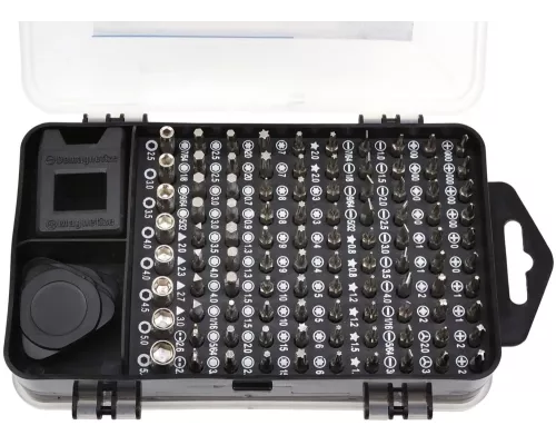 Zestaw bitów i narzędzi do prac precyzyjnych 115el (20)