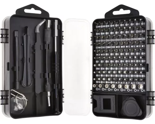 Zestaw bitów i narzędzi do prac precyzyjnych 115el (20)