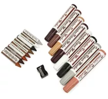 Набор для ремонта панелей, мебели и дерева, 17 шт. (80)