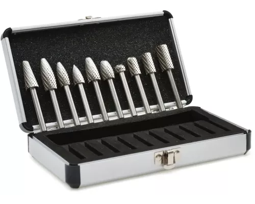 Zestaw frezów trzpieniowych 6mm 10el. (20)