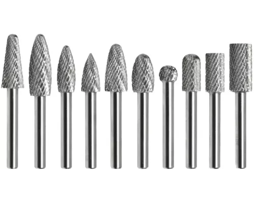 Zestaw frezów trzpieniowych 6mm 10el. (20)