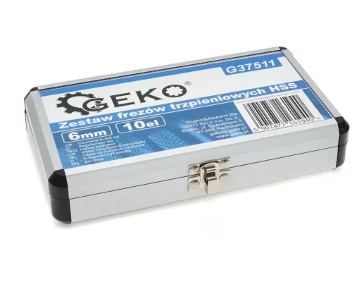 Zestaw frezów trzpieniowych 6mm 10el. (20)