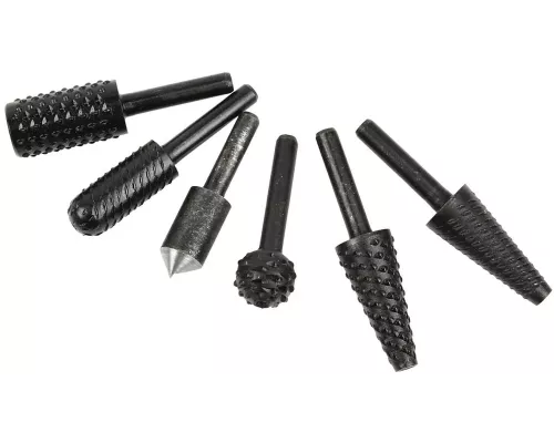 Zestaw frezów trzpieniowych do metalu i drewna 6mm 6el. (60)