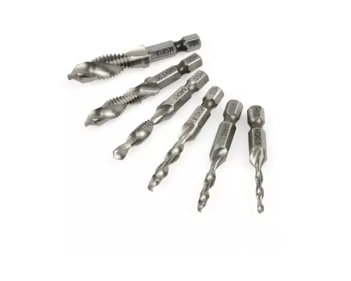 Zestaw wierteł gwintujących HSS M3-M10 6el. (100)
