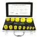Zestaw otwornic Bimetal do metalu i drewna 17el/aluminiowa walizka/(5)