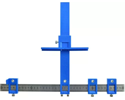 Szablon stolarski do wyznaczania otworów 410x300mm