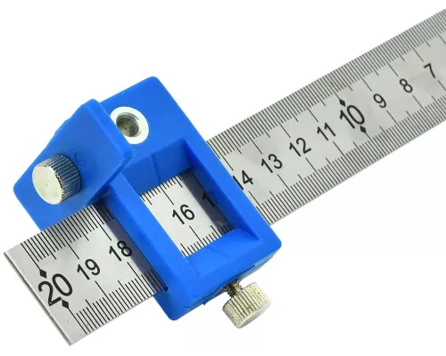 Szablon stolarski do wyznaczania otworów 410x300mm