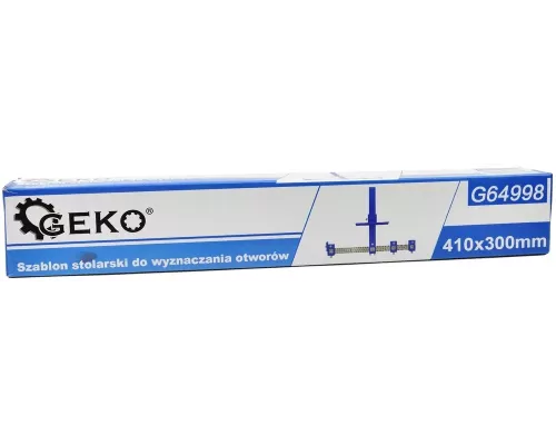 Szablon stolarski do wyznaczania otworów 410x300mm