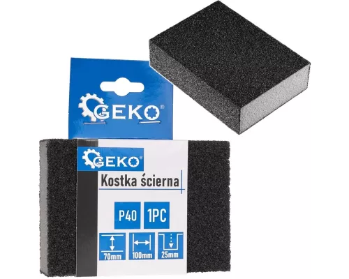 Kostka ścierna 70x100x25mm P40 (1/500)