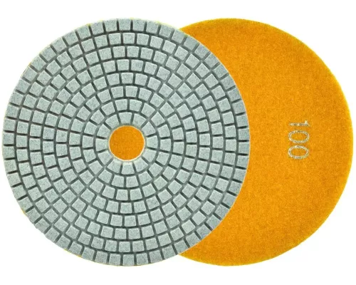Tarcza polerska do szlifowania gresu na mokro 125mm GR100 (5/250)