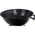 Grill węglowy okrągły z pokrywą i pokrowcem – ruszt średnica 39cm (1)