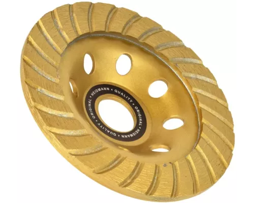 Tarcza diam. turbo do szlifowania betonu 125mmx22,23mm Heidmann(50)