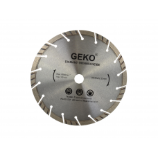 G00223 Диск алмазный отрезной сегментный, 230х22,2мм, LASER-grey, GEKO, 5901477101656 (CN)