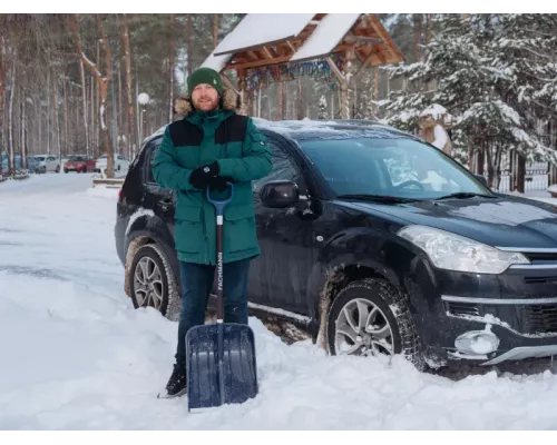 Лопата для уборки снега автомобильная