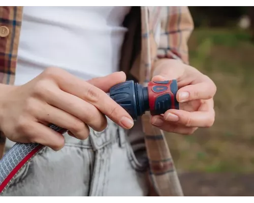 Коннектор для шланга быстросъёмный с аквастопом 1/2