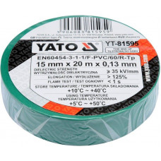 YT-81595 Изолента 15ммх20м зелёная, YATO, 5906083815959 (CN), шт