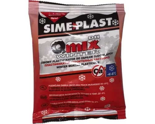 Зимний пластификатор для растворов Qmix DH Winter до −8°C