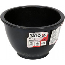 Емкость резиновая для замешивания гипса 0.5л Yato YT-51881