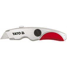 YT-7520 Нож с выдвижным трапециевидным лезвием, YATO, 5906083975202 (CN), шт