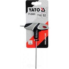 YT-05603 Ключ TORX с Т-образной рукояткой Т10, YATO, 5906083056031 (CN), шт